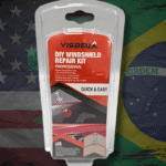 kit restaurador de para-brisas visbella reparo de trinca em para-brisa automotivo kit reparo vidro automotivo profissional