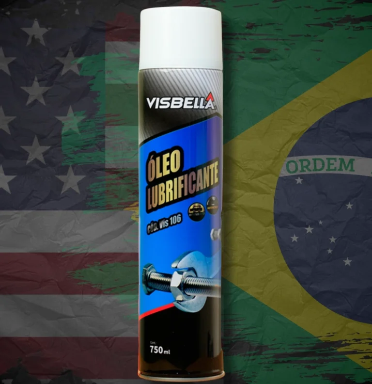 óleo lubrificante automotivo Visbella spray óleo lubrificante multiuso Visbella