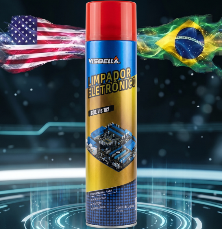 Limpa contato elétrico e eletrônico que remove óleo, poeira e oxidação sem deixar resíduos, garantindo melhor condução elétrica e proteção de componentes automotivos e eletrônicos.
