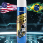Descarbonizante automotivo que remove depósitos de carbono, óleo queimado e resíduos de combustão em carburadores, corpo de borboleta, válvulas e sistemas de admissão.