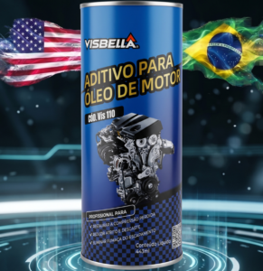 Aditivo para óleo de motor que melhora a lubrificação, reduz o atrito, diminui o consumo de óleo e protege motores a gasolina e diesel contra desgaste prematuro.